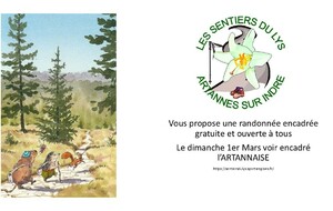 Randonnées ouverte les premiers dimanches du mois