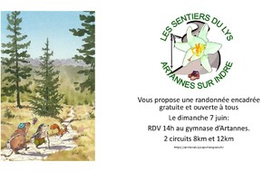 Randonnées ouvertes les premiers dimanches du mois
